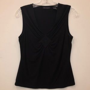 Black Revealing Blouse